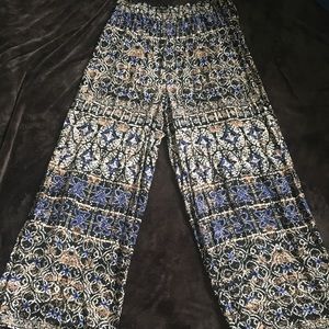 Women’s Palazzo Pants-Patterned
